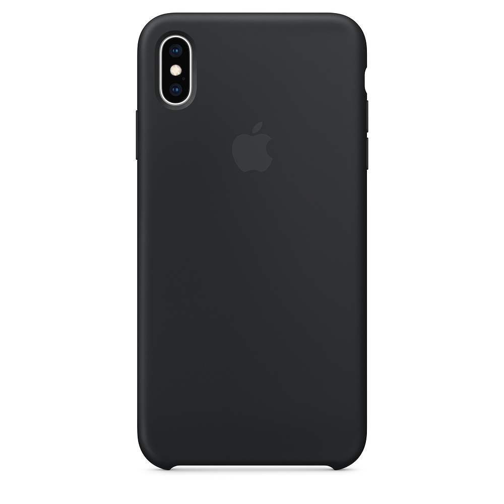 Силиконовый чехол Apple iPhone XS Max Silicone Case - Black (MRWE2ZM/A) для iPhone XS Max