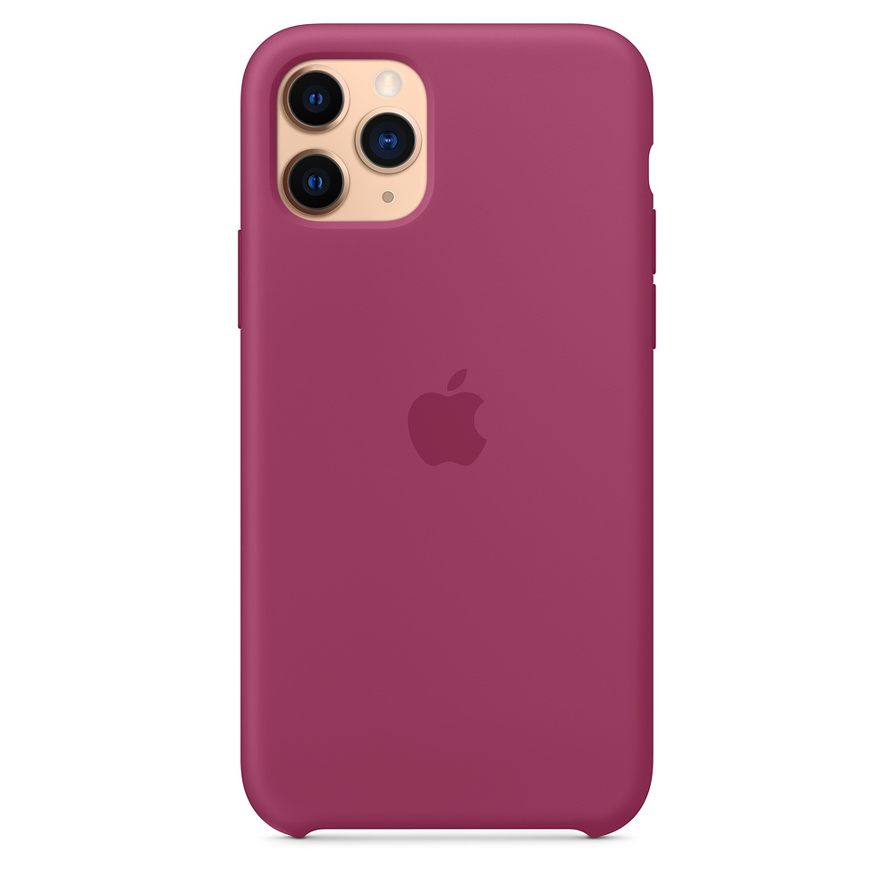 Силиконовый чехол Apple iPhone 11 Pro Silicone Case - Pomegranate (MXM62ZM/A) для iPhone 11 Pro