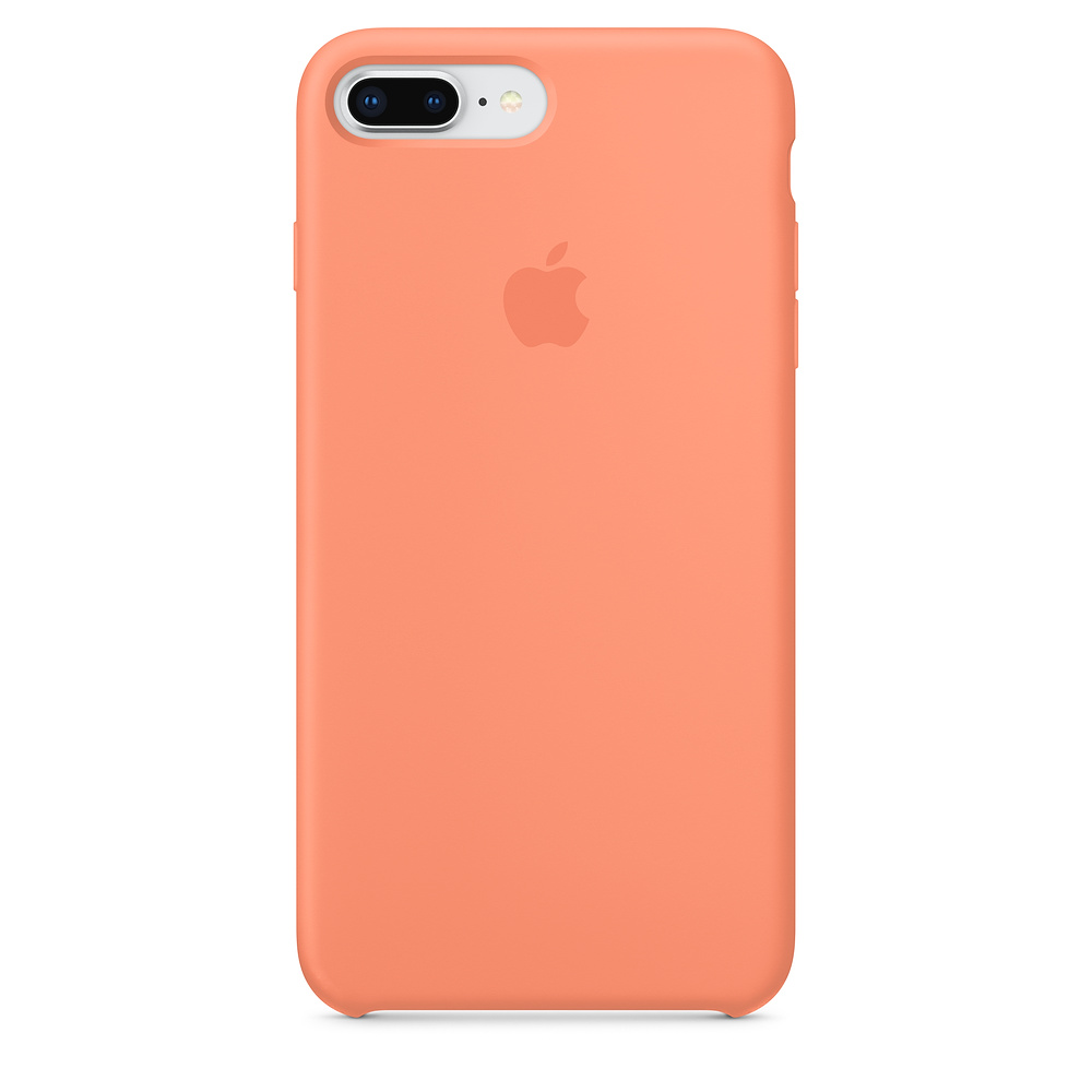 Силиконовый чехол Apple iPhone 8 Plus Silicone Case Peach (MRR82ZM/A) для iPhone 7 Plus/iPhone 8 Plus