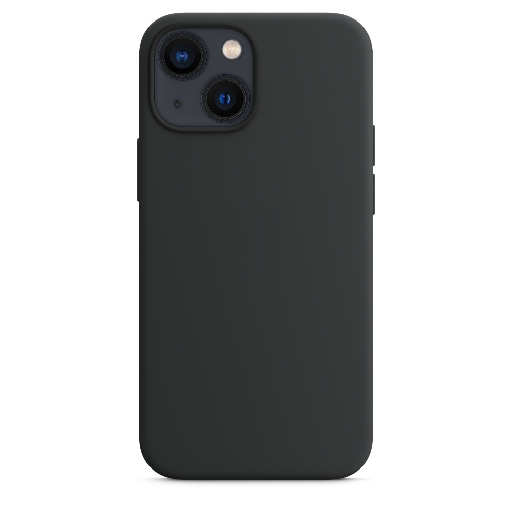 Силиконовый чехол Naturally Silicone Case with MagSafe Midnight для iPhone 13 mini