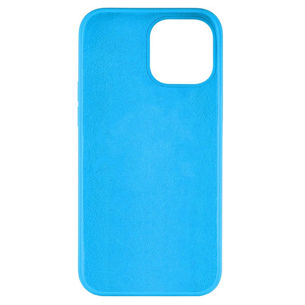 Силиконовый чехол Naturally Silicone Case Blue для iPhone 13