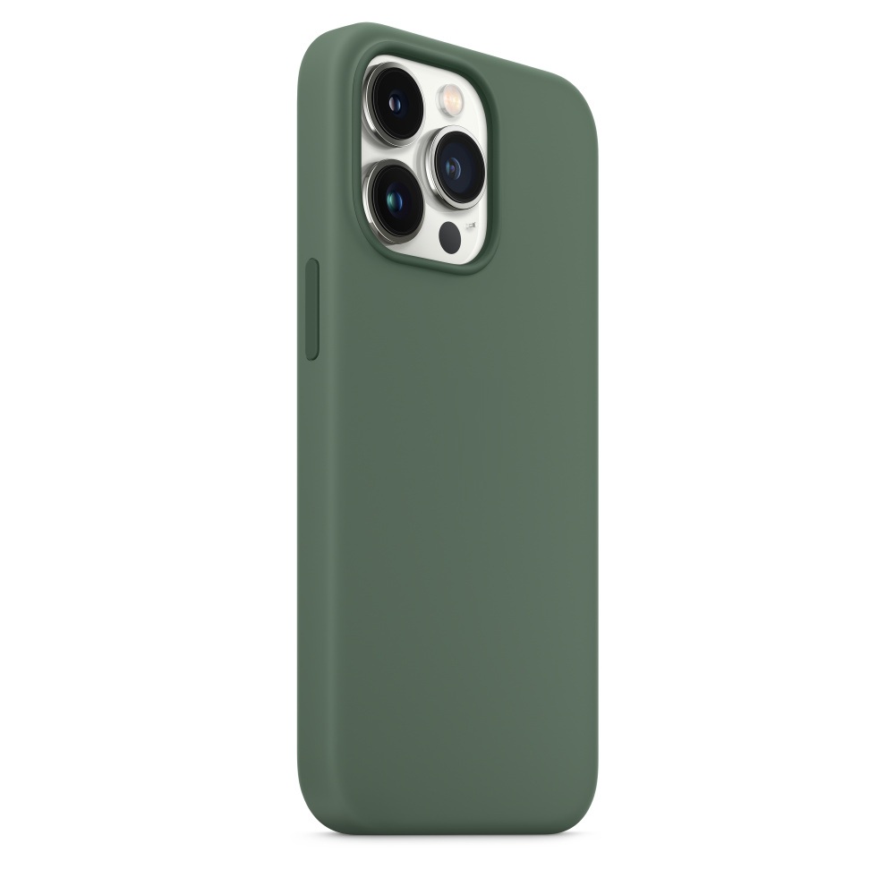 Силиконовый чехол Naturally Silicone Case with MagSafe Eucalyptus для iPhone 13 Pro