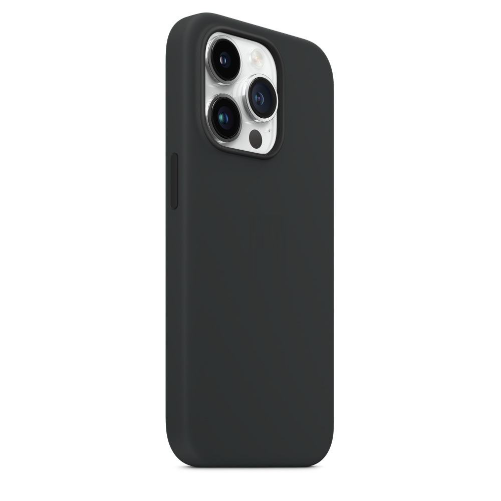 Силиконовый чехол Naturally Silicone Case with MagSafe Midnight для iPhone 14 Pro