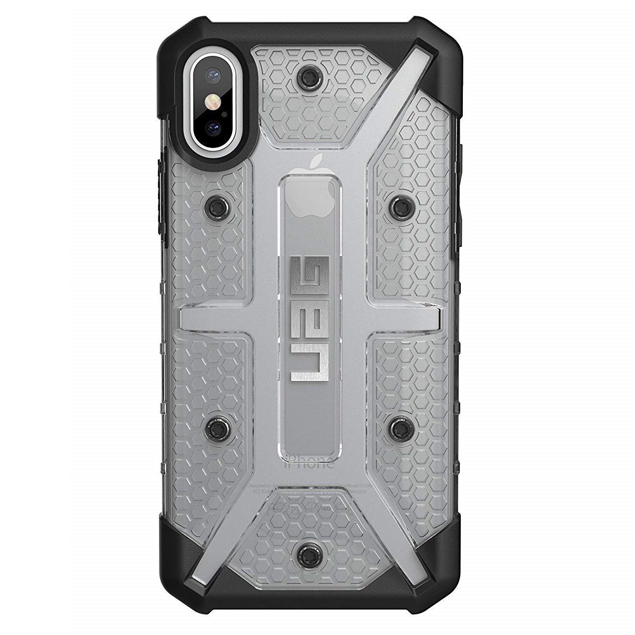 Противоударный защитный чехол UAG Plasma Ice для iPhone X/XS