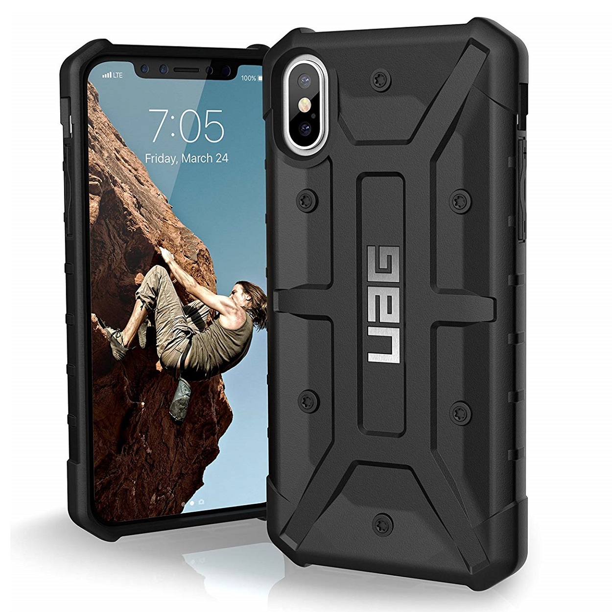 Чехол UAG Pathfinder Series Case Black для iPhone X/Xs