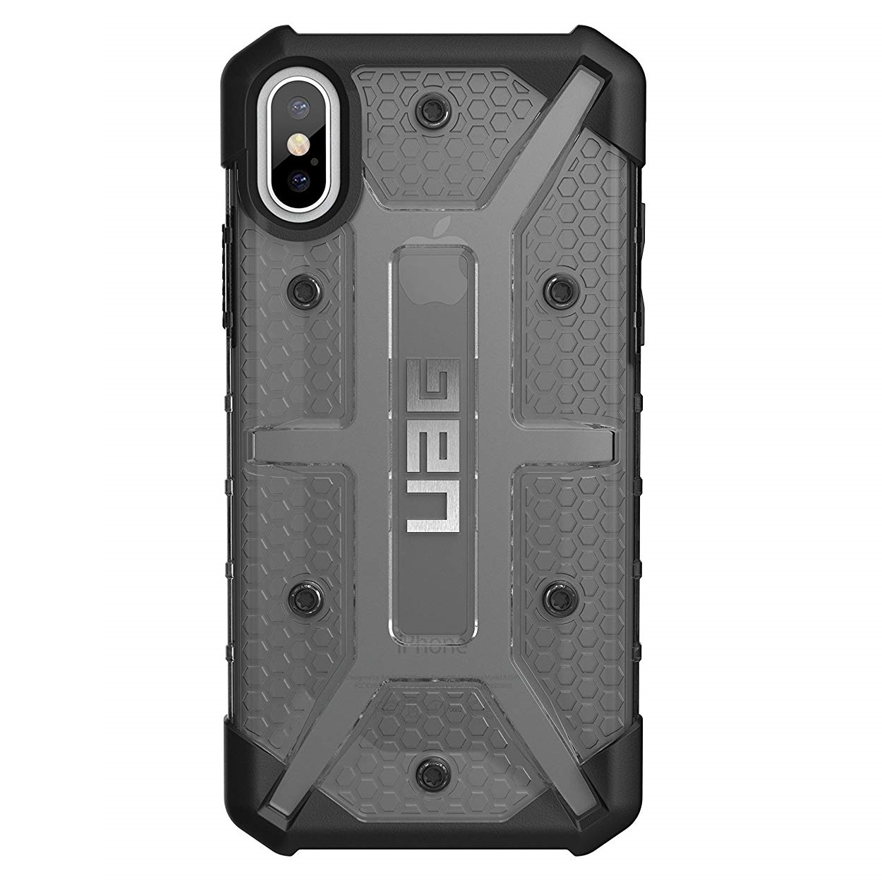 Противоударный защитный чехол UAG Plasma Ash для iPhone X/XS