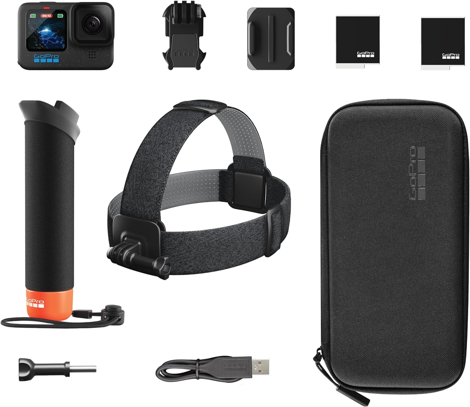 Экшн-камера GoPro HERO12 Black Accessories Bundle (CHDRB-121-RW)