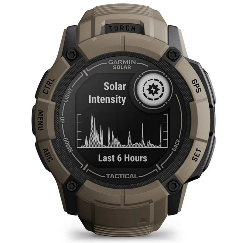 Умные часы Garmin Instinct 2X Solar - Tactical Edition, Coyote Tan (010-02805-02)