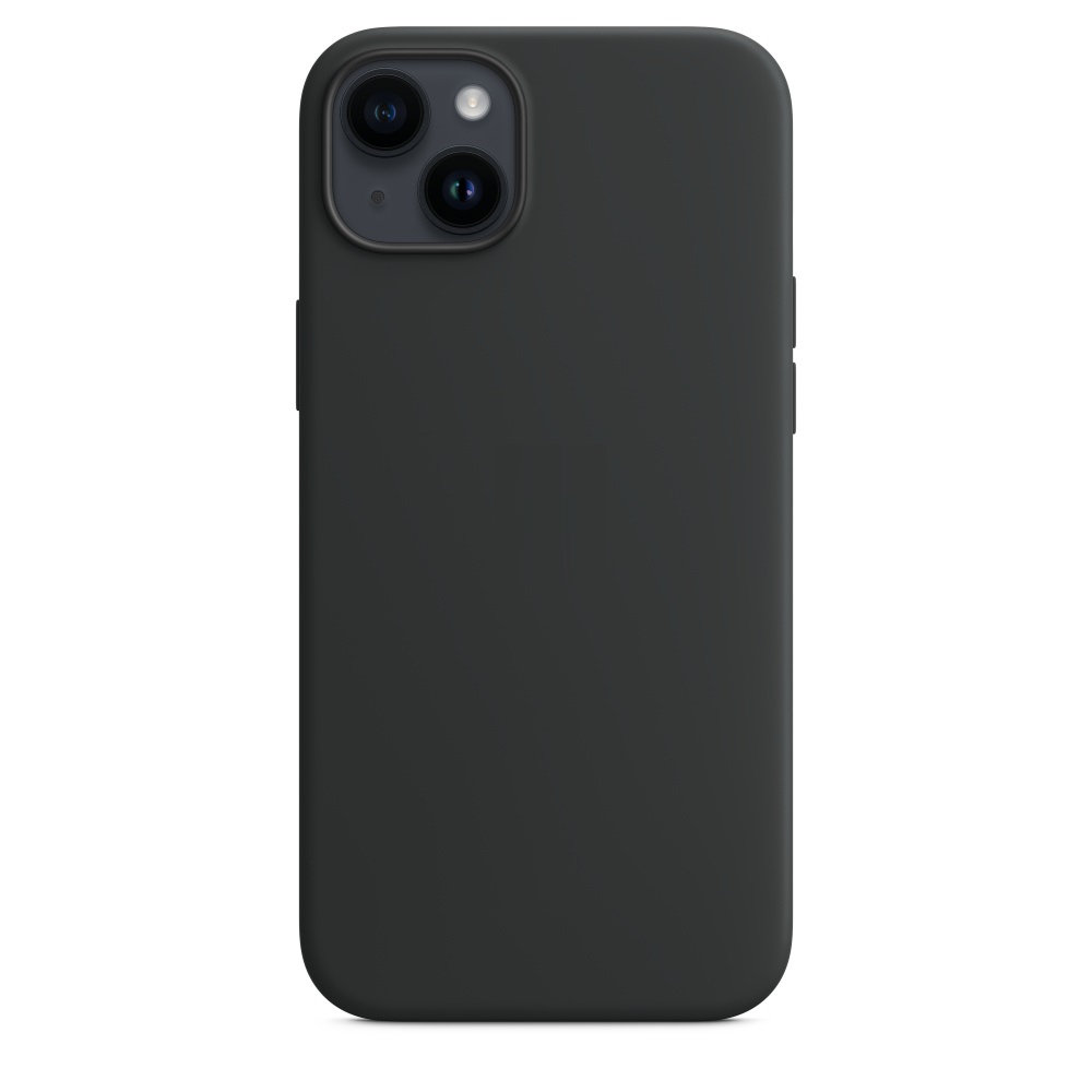 Силиконовый чехол Naturally Silicone Case with MagSafe Midnight для iPhone 14 Plus