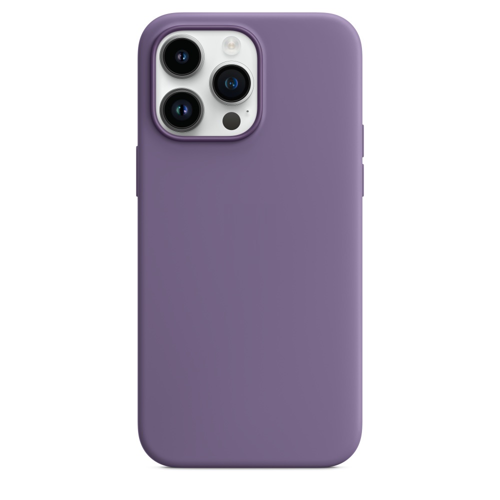 Силиконовый чехол Naturally Silicone Case with MagSafe Iris для iPhone 14 Pro Max