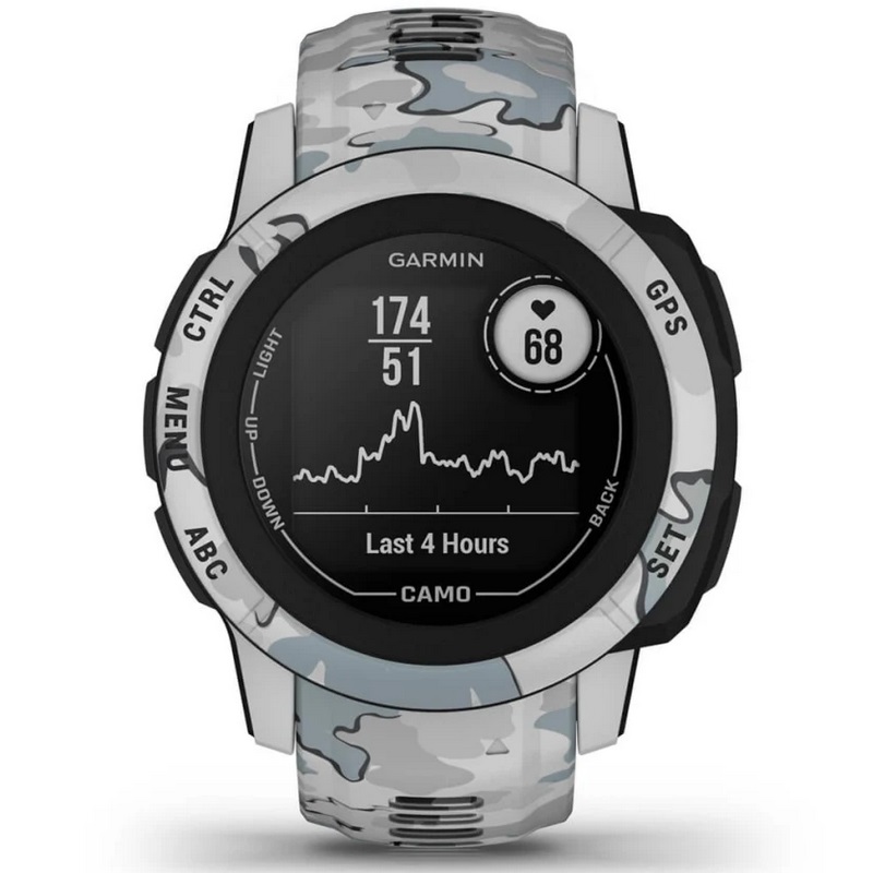 Умные часы Garmin Instinct 2S Camo Edition, Mist Camo (010-02563-03)