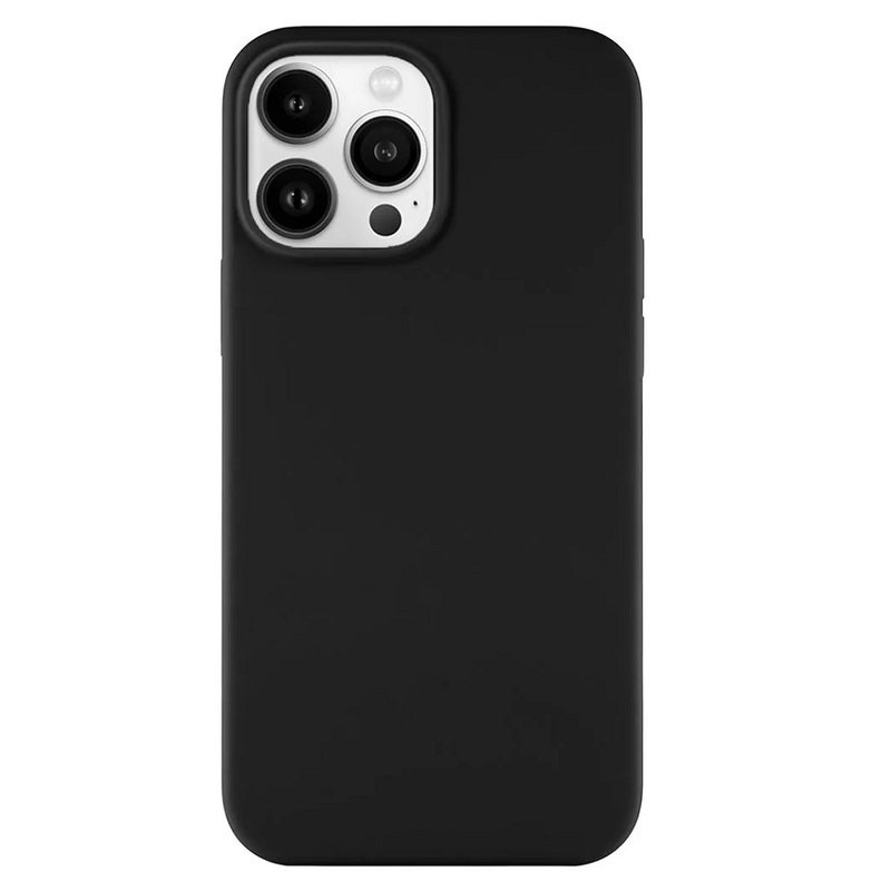 Силиконовый чехол Naturally Silicone Case Black для iPhone 13 Pro Max