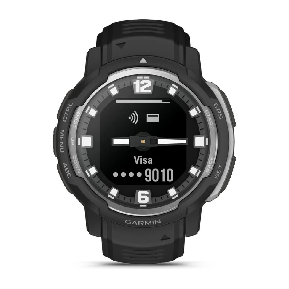 Умные часы Garmin Instinct Crossover - Standard Edition Black (010-02730-03)