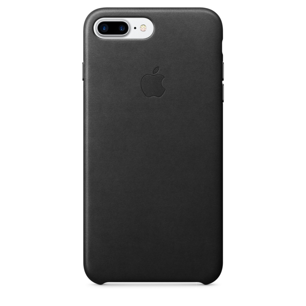 Кожаный чехол Apple iPhone 8 Plus Leather Case Black (MQHM2ZM/A) для iPhone 7 Plus/iPhone 8 Plus