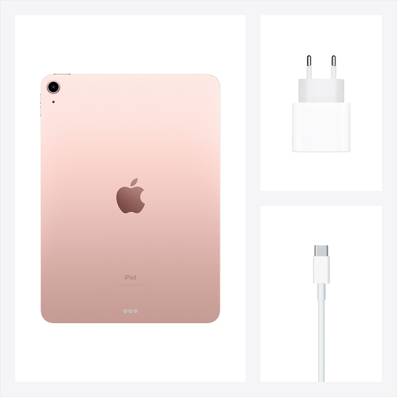 Планшет Apple iPad Air (2020) 64Gb Wi-Fi Rose Gold (MYFP2RU/A)