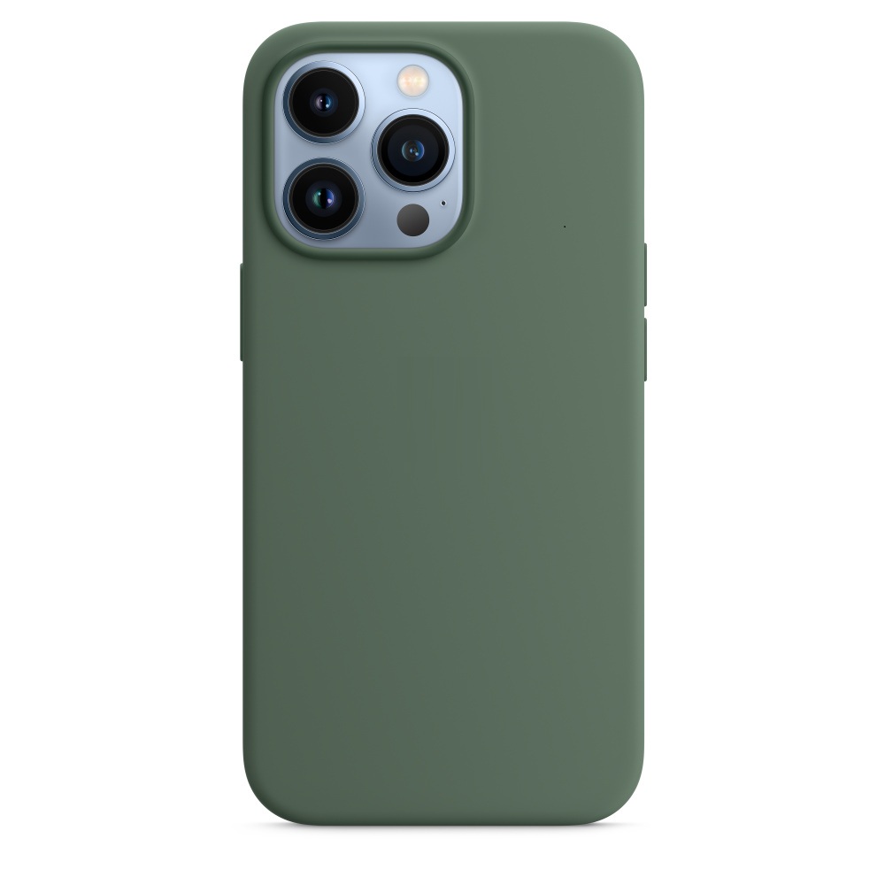 Силиконовый чехол Naturally Silicone Case with MagSafe Eucalyptus для iPhone 13 Pro