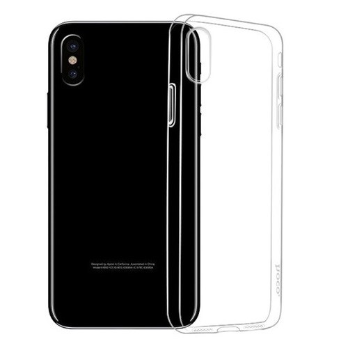 Силиконовый чехол прозрачный для iPhone X/Xs