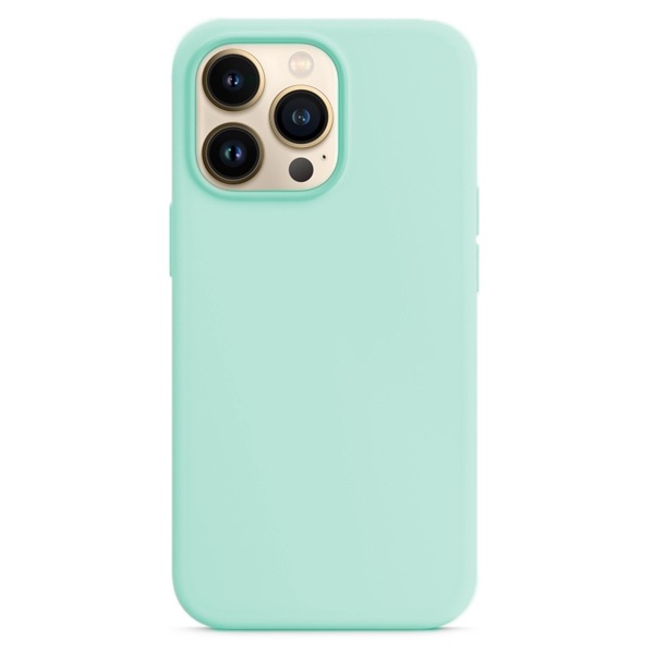 Силиконовый чехол Naturally Silicone Case Mint для iPhone 13 Pro