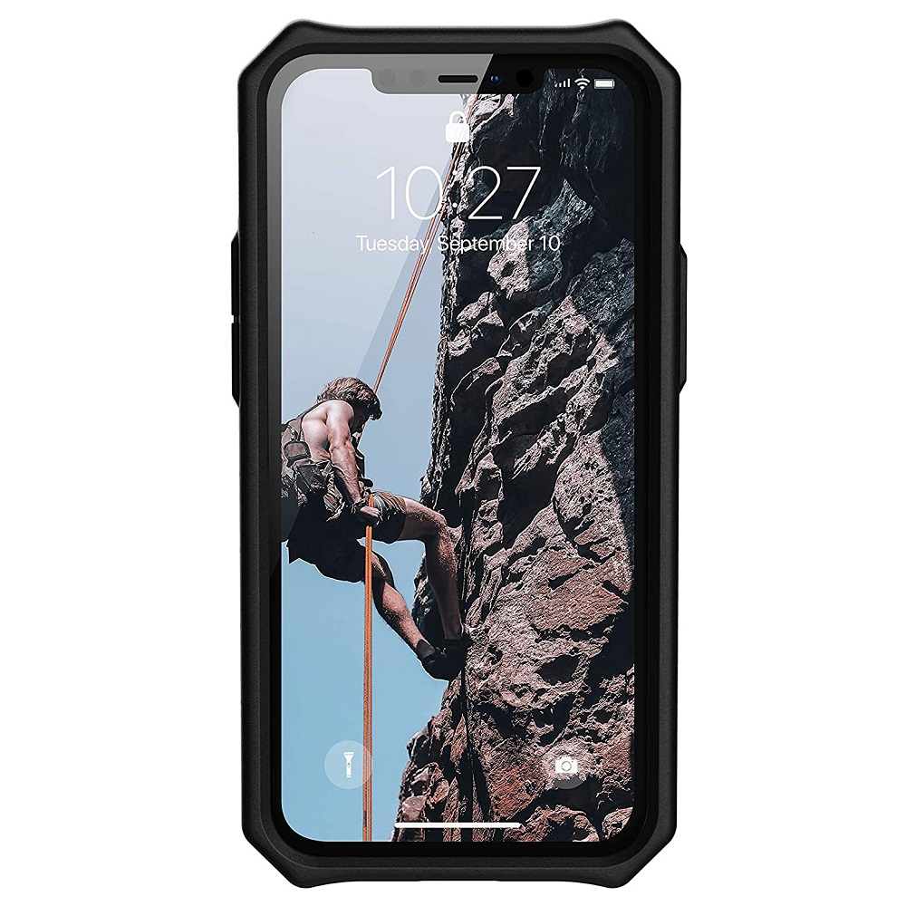 Противоударный защитный чехол UAG Monarch Carbon Fiber для iPhone 12 mini