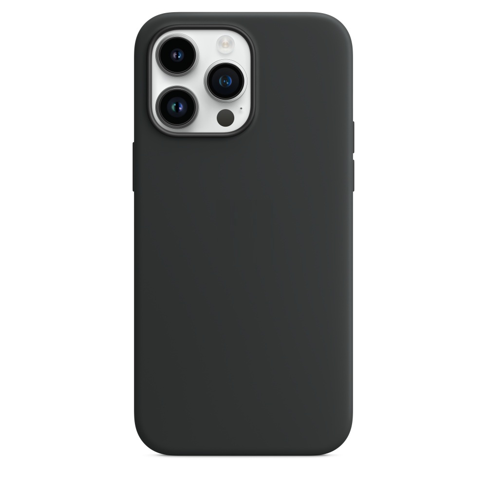 Силиконовый чехол Naturally Silicone Case with MagSafe Midnight для iPhone 14 Pro Max