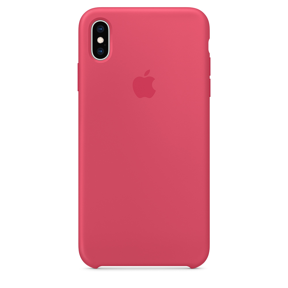 Силиконовый чехол Apple iPhone XS Max Silicone Case - Hibiscus (MUJP2ZM/A) для iPhone XS Max