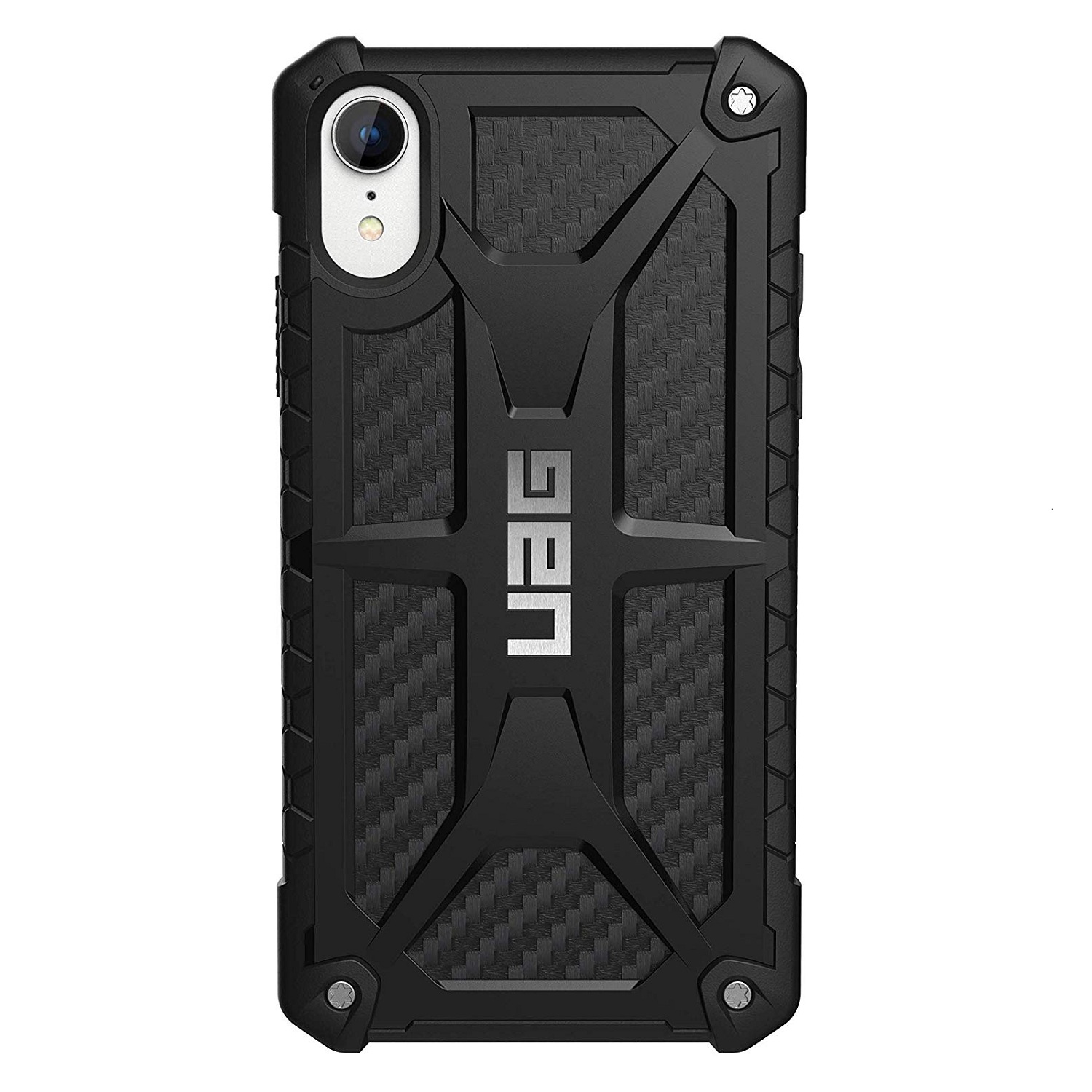 Противоударный защитный чехол UAG Monarch Carbon Fiber для iPhone XR