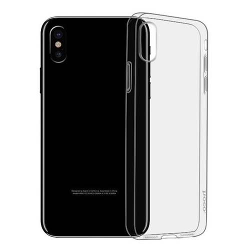 Силиконовый чехол дымчатый для iPhone X/Xs