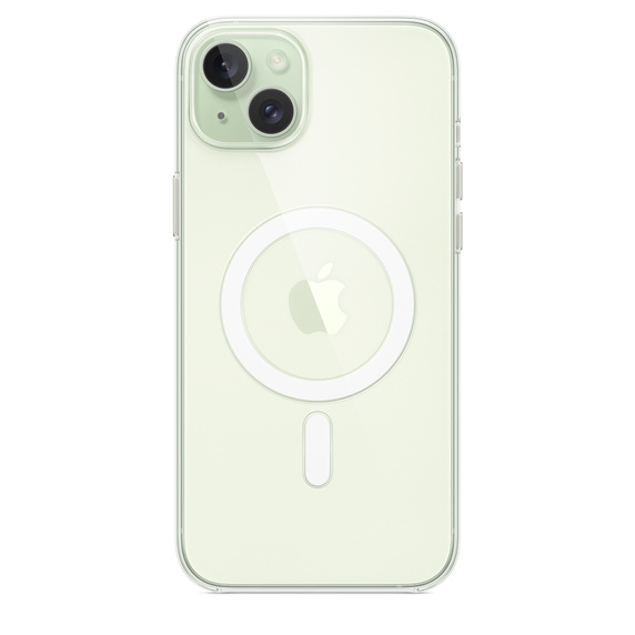 Пластиковый чехол Apple iPhone 15 Plus Clear Case with MagSafe (MT213ZM/A) для iPhone 15 Plus