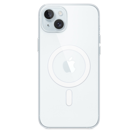 Пластиковый чехол Apple iPhone 15 Plus Clear Case with MagSafe (MT213ZM/A) для iPhone 15 Plus