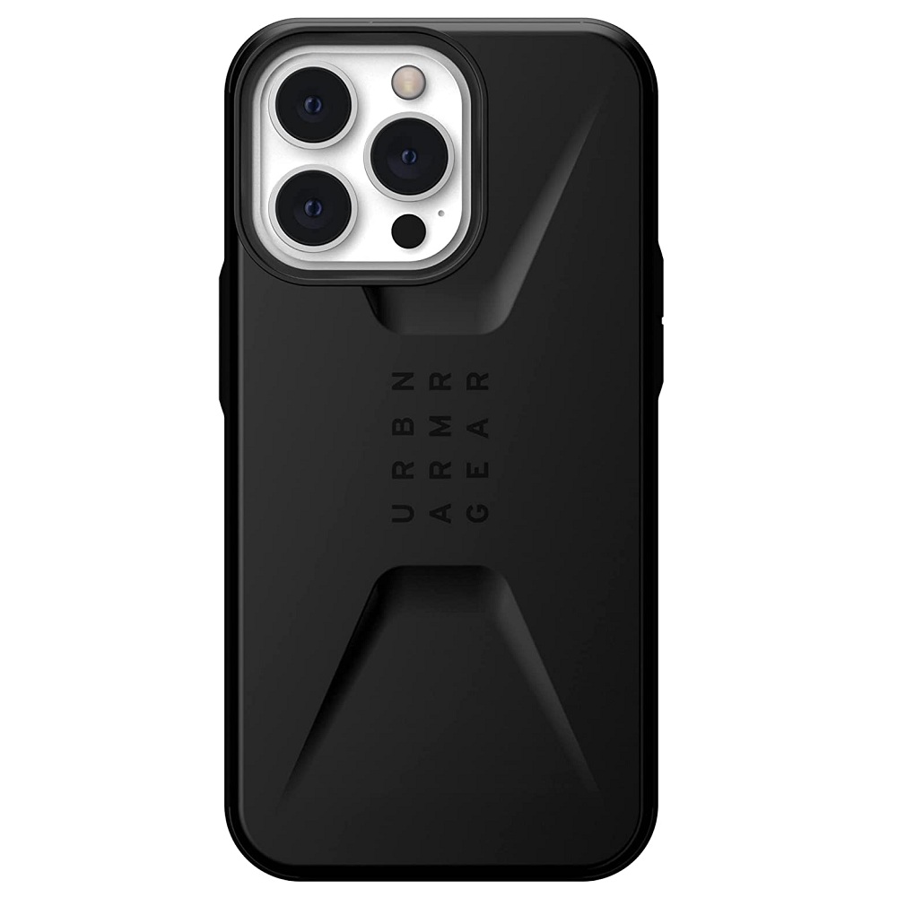 Противоударный защитный чехол UAG Civilian Black для iPhone 13 Pro