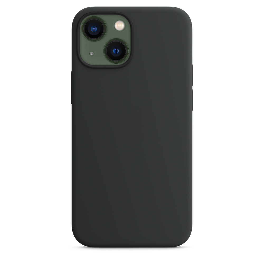 Силиконовый чехол Naturally Silicone Case with MagSafe Midnight для iPhone 13 mini