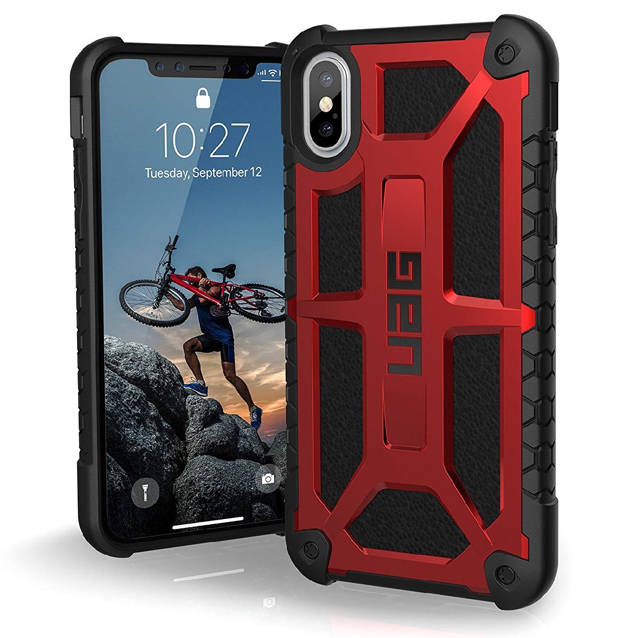 Чехол UAG Monarch для iPhone X/Xs Crimson