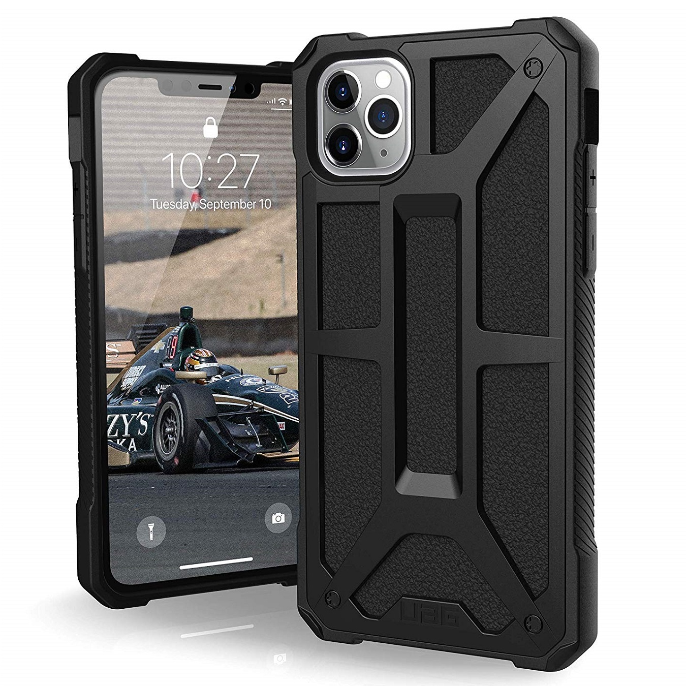 Противоударный защитный чехол UAG Monarch Black для iPhone 11 Pro Max