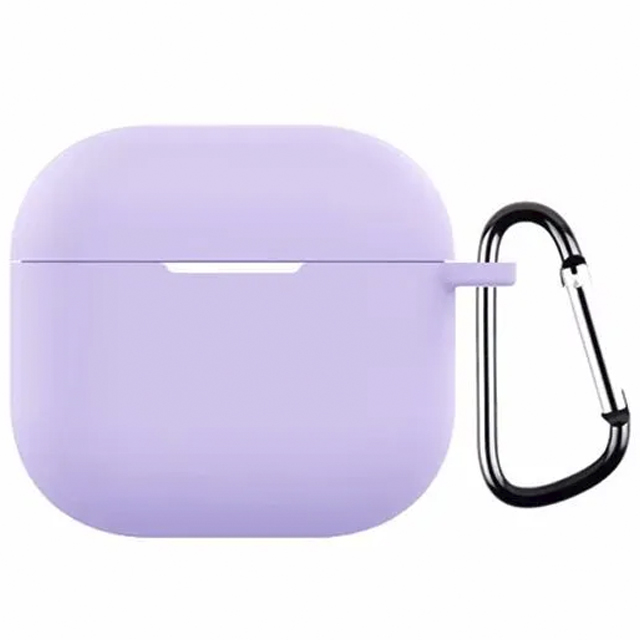 Силиконовый чехол Naturally Purple для AirPods 4